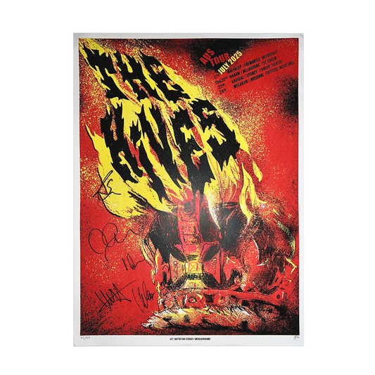 SCREEN PRINT TOUR POSTER (SIGNED)